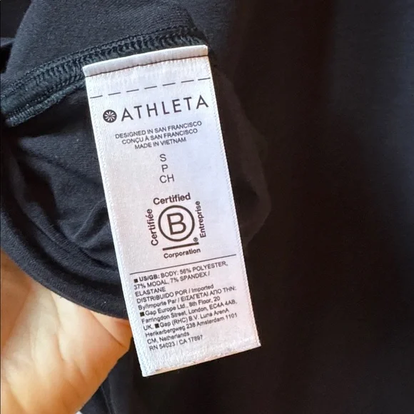 Athleta With Ease long-sleeve black T - Picture 11 of 16